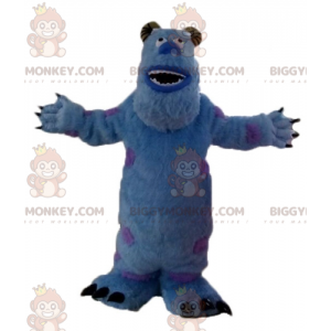Monsters Inc. Κοστούμι μασκότ Sully BIGGYMONKEY™ Furry Blue Monster - Μασκότ διάσημων χαρακτήρων - BiggyMonkey.com