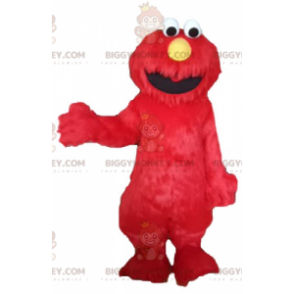 Sesamstraße Berühmtes Elmo Puppet BIGGYMONKEY™ Maskottchen