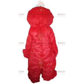 Sesamstraße Berühmtes Elmo Puppet BIGGYMONKEY™ Maskottchen