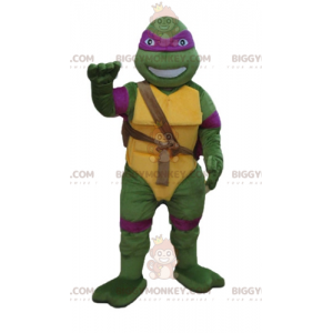 Donatello berömda lila Ninja Turtle BIGGYMONKEY™ maskotdräkt -