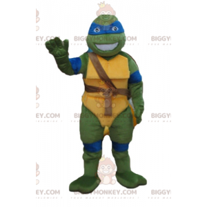 Leonardos berømte Blue Turtle Mascot Costume BIGGYMONKEY™ fra