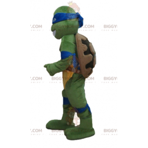 Costume de mascotte BIGGYMONKEY™ de Leonardo tortue bleue des