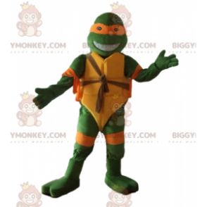 BIGGYMONKEY™ maskotkostume af Michelangelo berømte orange
