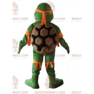 Costume de mascotte BIGGYMONKEY™ de Michelangelo tortue orange