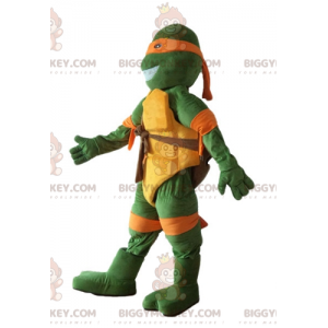 BIGGYMONKEY™ maskotkostume af Michelangelo berømte orange
