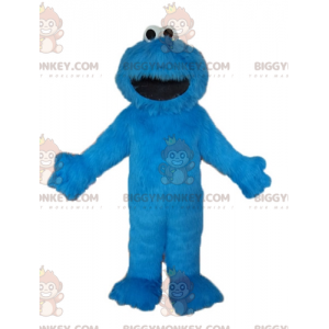 BIGGYMONKEY™ Disfraz de mascota Elmo Famoso títere azul de