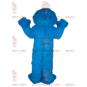 BIGGYMONKEY™ maskottiasu Elmo Famous Blue Seesame Street Puppet