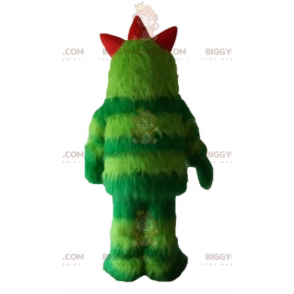 Ganz behaartes zweifarbiges grünes Monster BIGGYMONKEY™