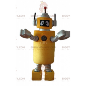 Yo Gabba Gabba's Yellow Robot Plex BIGGYMONKEY™ maskot kostým –