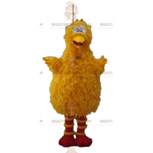 Costume de mascotte BIGGYMONKEY™ de Big bird oiseau jaune de