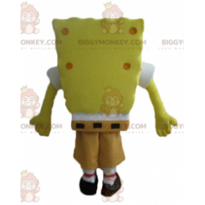 Cartoon Yellow Character Spongebob BIGGYMONKEY™ Mascot Costume