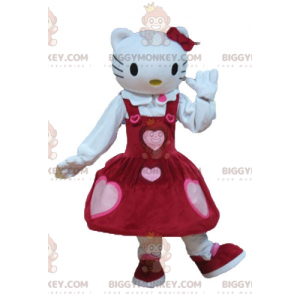 Hello Kitty Beroemde Cartoon Cat BIGGYMONKEY™ Mascottekostuum -