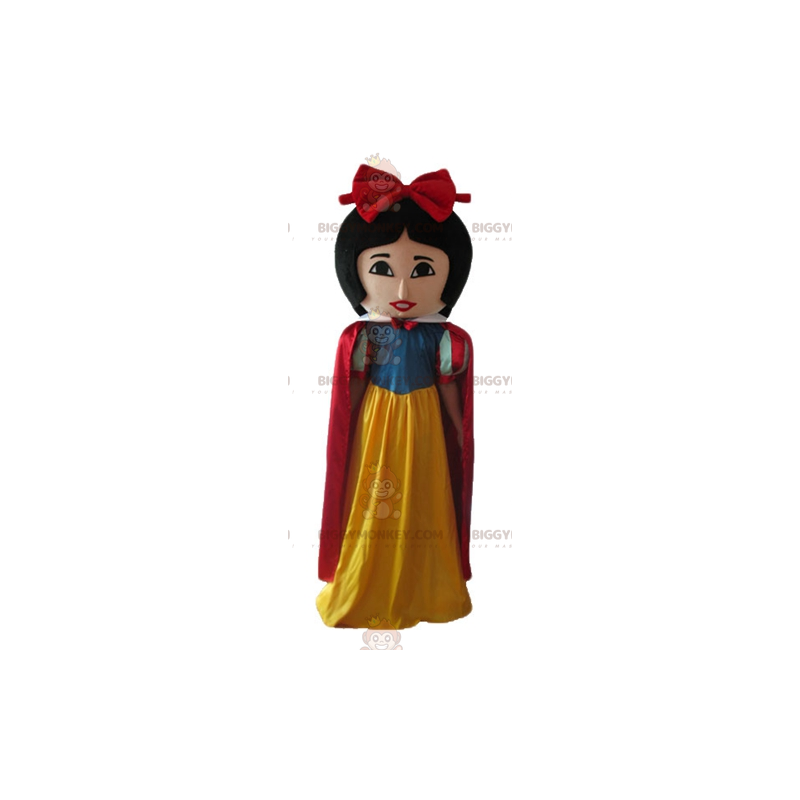 Disney Princess Famous Snow White BIGGYMONKEY™ Mascot Costume - Disney Princess Famous Snow White BIGGYMONKEY™ Mascot Costume -