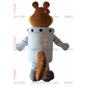 Space Beaver Astronaut Beaver BIGGYMONKEY™ Mascot Costume -