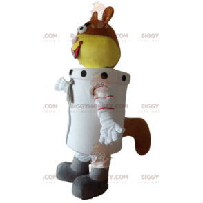 Space Beaver Astronaut Beaver BIGGYMONKEY™ Mascot Costume -