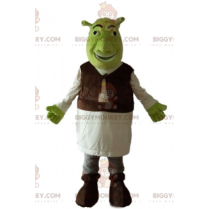 BIGGYMONKEY™ mascottekostuum van Shrek de beroemde cartoon