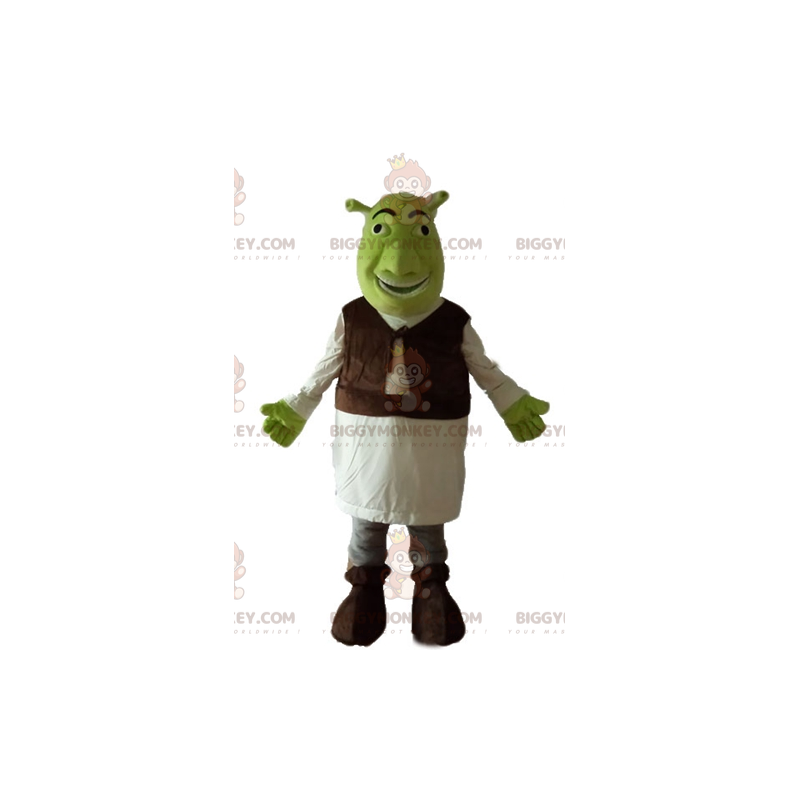 Costume de mascotte BIGGYMONKEY™ de Shrek le ogre vert de Costume de mascotte BIGGYMONKEY™ de Shrek le ogre vert de
