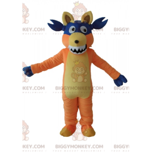 Disfraz de mascota BIGGYMONKEY™ de Babouche, el famoso mono de