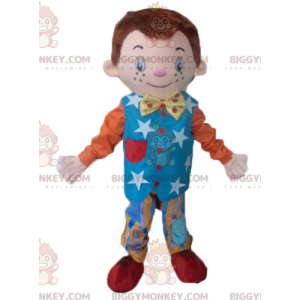 Noddy berühmte Zeichentrickfigur BIGGYMONKEY™ Maskottchenkostüm