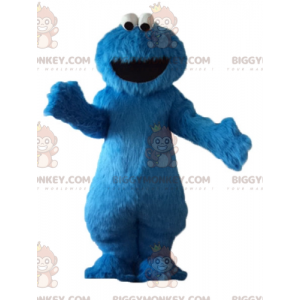 BIGGYMONKEY™ Mascottekostuum Elmo Beroemd Sesamstraat Blauw