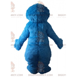 BIGGYMONKEY™ maskotkostume Elmo Berømte Sesamgade blå karakter