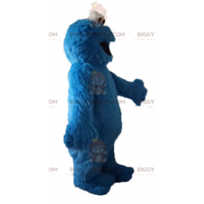 Μασκότ στολή μασκότ BIGGYMONKEY™ Elmo διάσημος μπλε χαρακτήρας Sesame Street - Μασκότ διάσημων χαρακτήρων - BiggyMonkey.com