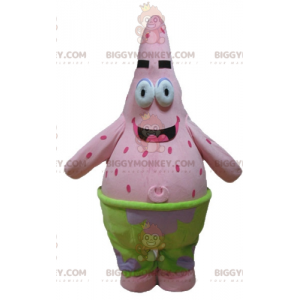 Patrick Famous Pink Starfish BIGGYMONKEY™ Mascot Costume from