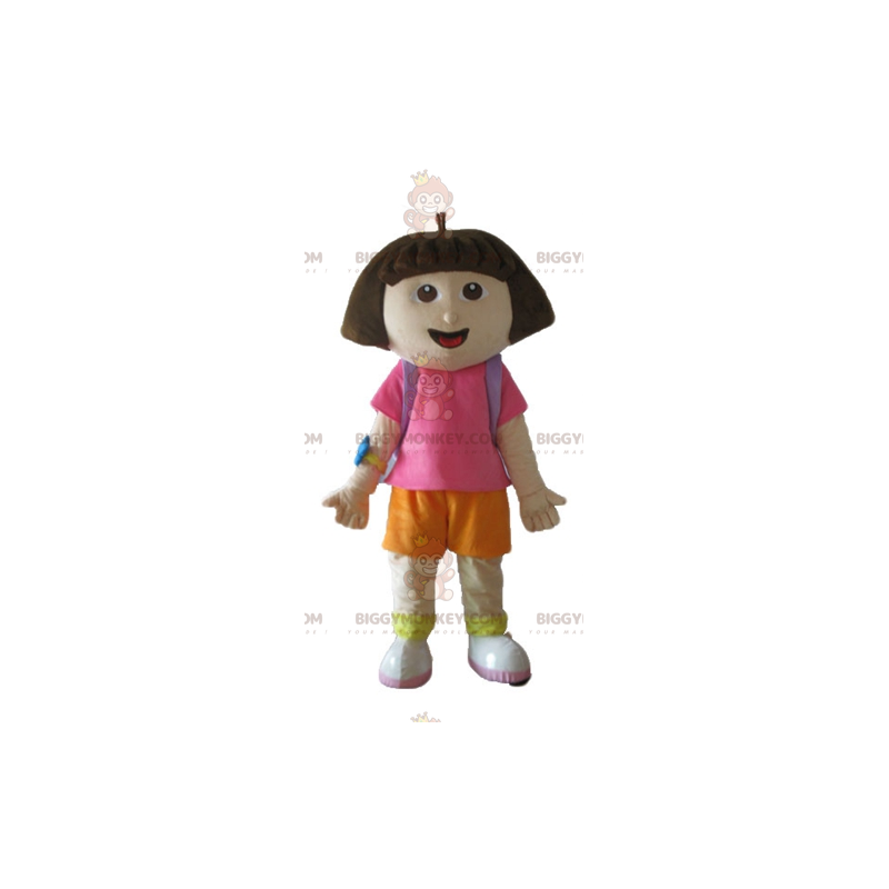 Costume da mascotte BIGGYMONKEY™ della famosa ragazza dei Costume da mascotte BIGGYMONKEY™ della famosa ragazza dei