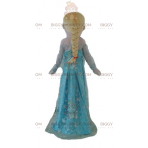 BIGGYMONKEY™ Bionda Principessa Ragazza In Abito Blu Costume