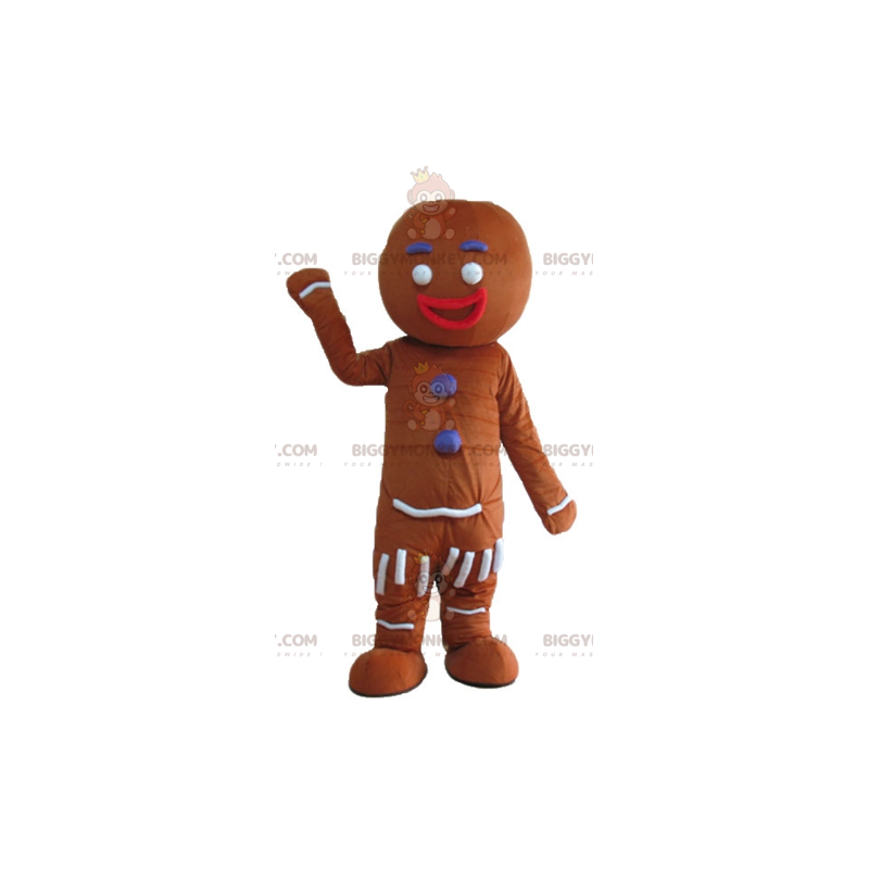 Disfraz de mascota BIGGYMONKEY™ de la famosa galleta de Disfraz de mascota BIGGYMONKEY™ de la famosa galleta de