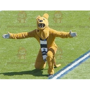Traje de mascote do Urso Amarelo que ruge BIGGYMONKEY™ –
