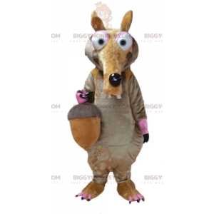 Ice Age Scrat Famous Squirrel BIGGYMONKEY™ Mascot Costume –