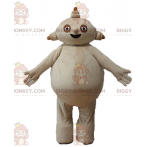 BIGGYMONKEY™ Big Fat pullea ja hymyilevä beige miehen