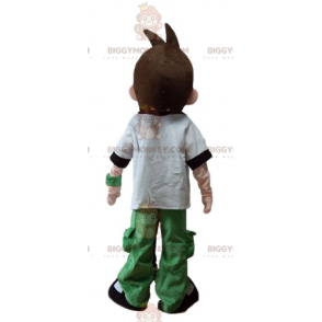 Disfraz de mascota BIGGYMONKEY™ de niño adolescente de dibujos animados - Mascotas personajes famosos - BiggyMonkey.com
