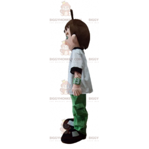 Disfraz de mascota BIGGYMONKEY™ de niño adolescente de dibujos animados - Mascotas personajes famosos - BiggyMonkey.com