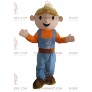 Kostým maskota Údržbář BIGGYMONKEY™ s barevným oblečením - Maskoti slavní lidé - BIGGYMONKEY_03622 - BiggyMonkey.com