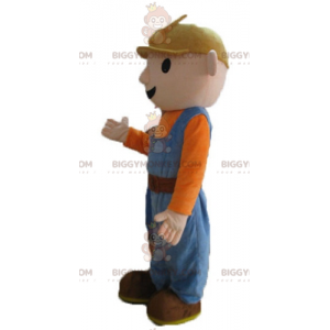 Kostým maskota Údržbář BIGGYMONKEY™ s barevným oblečením - Maskoti slavní lidé - BIGGYMONKEY_03622 - BiggyMonkey.com