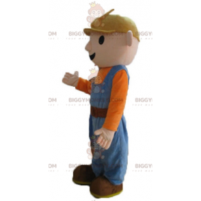 Costume de mascotte BIGGYMONKEY™ d'ouvrier de bricoleur avec