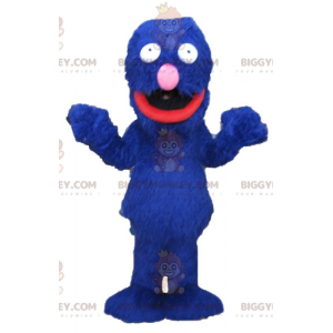 Costume della mascotte del famoso mostro blu di Sesame Street