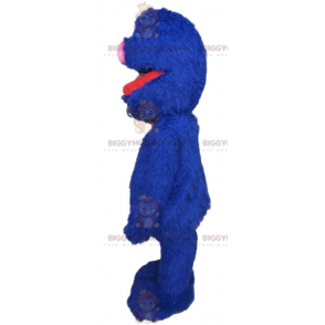Fantasia de mascote BIGGYMONKEY™ do famoso monstro azul da Vila