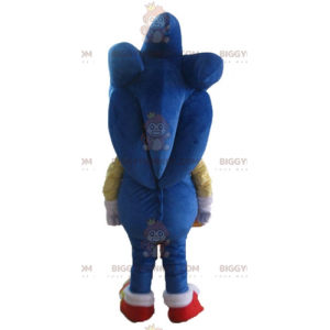BIGGYMONKEY™ Costume da mascotte di Sonic the Famous Videogioco