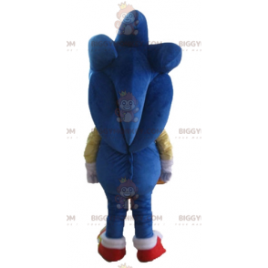 BIGGYMONKEY™ Costume da mascotte di Sonic the Famous Videogioco