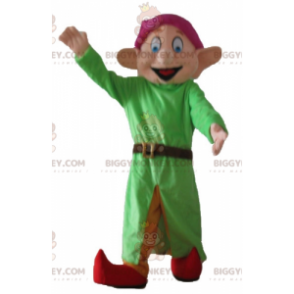 Snow White Famous Dwarf Dopey Mascot Costume BIGGYMONKEY™ -