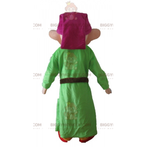 Snow White Famous Dwarf Dopey Mascot Costume BIGGYMONKEY™ –