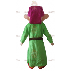 Costume da mascotte di Biancaneve Famoso Dwarf Dopey
