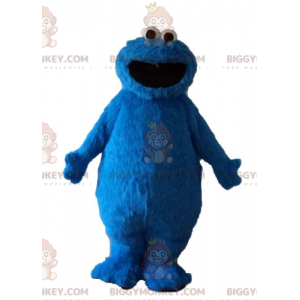 Disfraz de mascota Elmo monstruo peludo marioneta azul