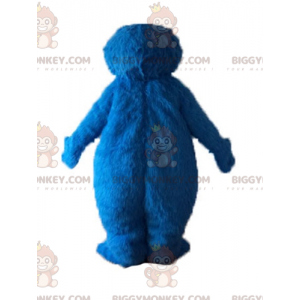 Blue Puppet Hairy Monster Elmo BIGGYMONKEY™ Mascot Costume -