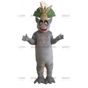 Madagascar Cartoon Character Lemur BIGGYMONKEY™ Mascot Costume