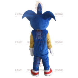 BIGGYMONKEY™ Mascottekostuum van Sonic the Famous Video Game