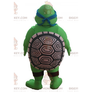 BIGGYMONKEY™ mascot costume of Leonardo famous ninja turtle